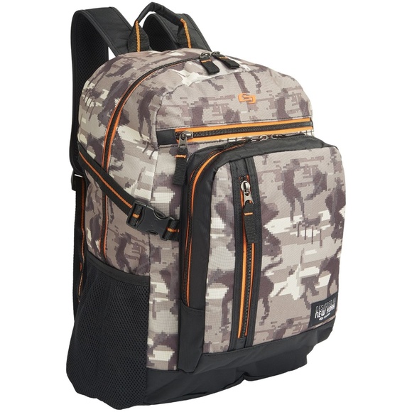 SOLO NORTH 7TH BACKPACK 15.6" Laptop Backpack, Tan - Picture 1 of 4